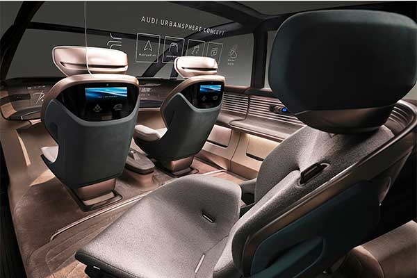 Audi Showcases Urbansphere Concept, The Minivan Of The Future