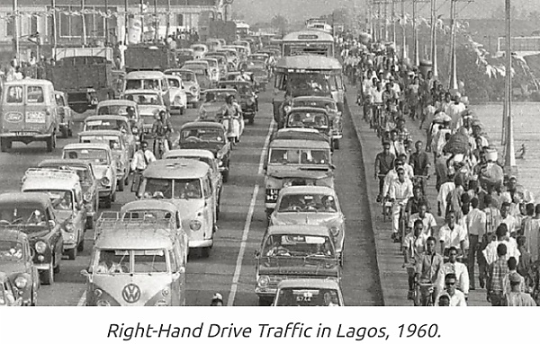 Nigeria Changed From Right To Left-Hand Drive 50 Years Ago On April 2nd, Here Is Why