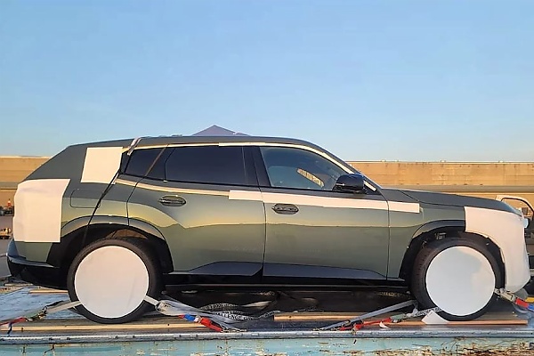 2023 BMW XM Flagship SUV Spotted Undisguised Ahead Of Reveal - autojosh 