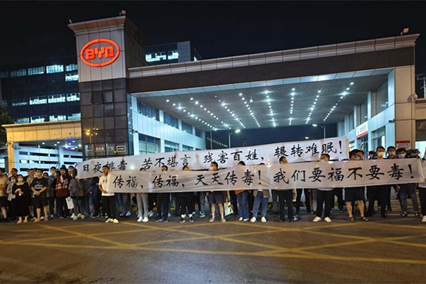 Buffett-Backed BYD Denies Its Car Factory Emissions Cause Nosebleeds In Children As Government Announces Investigation
