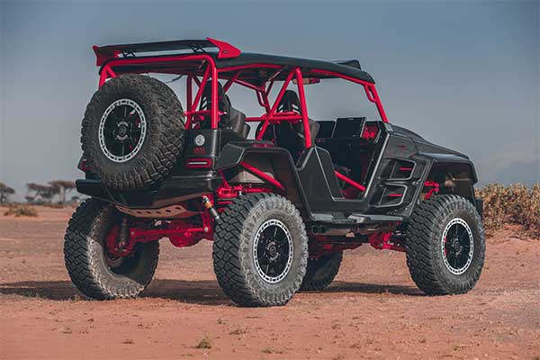 Brabus Goes Crazy With 900 Crawler G-Wagon Based Dune Buggy
