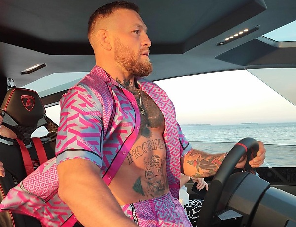 Conor McGregor Takes Lamborghini Yacht For A Spin Moments After Picking Up His $4m Toy - autojosh 