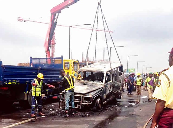 When Fayose’s G-Wagon Suddenly Caught Fire On Motion, Blamed Arsonist, Possible Causes - autojosh 
