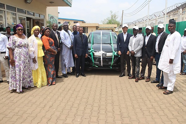 Throwback : Honda Presents First Produced Honda HR-V In Nigeria To NADDC In Abuja - autojosh 