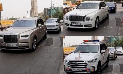 Indian Richest Man's 5 Car Convoy Featuring Rolls-Royce, Bentleys And A Range Rover Will Drop Your Jaws - autojosh