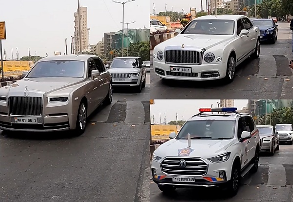 Indian Richest Man's 5 Car Convoy Featuring Rolls-Royce, Bentleys And A Range Rover Will Drop Your Jaws - autojosh