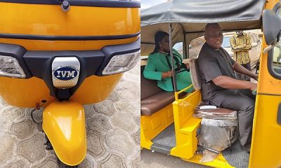Innoson Introduces IVM-branded Tricycles 'Keke Marwa' Into The Nigerian Market - autojosh