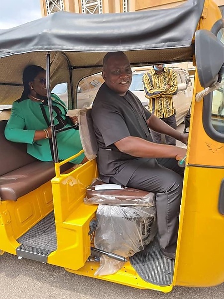 IVM-branded Tricycles Will Be Cheaper, Use Both Petrol And Gas — Innoson - autojosh 