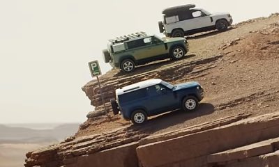 This Land Rover Defender TV Ad Just Got Banned For Lying About The SUV's Parking Sensor Features - autojosh