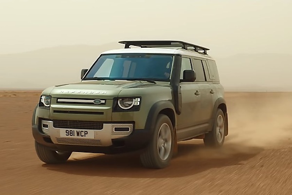 This Land Rover Defender TV Ad Just Got Banned For Lying About The SUV's Parking Sensor Features - autojosh 