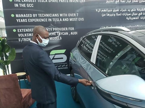 NADDC Boss Jelani Aliyu Attends Electric Vehicle Innovation Summit (EVIS) In Abu Dhabi, UAE - autojosh 