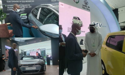 NADDC Boss Jelani Aliyu Attends Electric Vehicle Innovation Summit (EVIS) In Abu Dhabi, UAE - autojosh