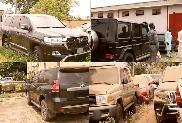 Anti-smuggling : Customs Seizes 23 Exotic Vehicles With DPV Value Of ₦813M, Including Armored Toyota Land Cruiser - autojosh