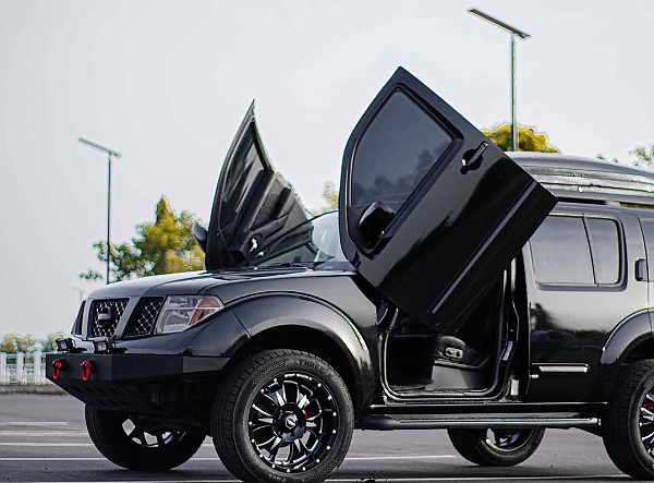 This Head-turning Nissan Pathfinder SUV With Lamborghini Doors Is Arewa Garage's Latest Project - autojosh
