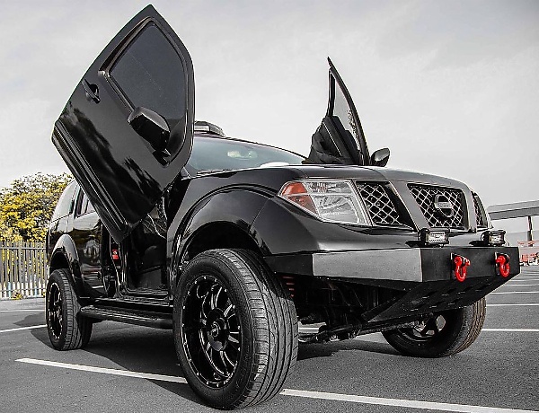 This Head-turning Nissan Pathfinder SUV With Lamborghini Doors Is Arewa Garage's Latest Project - autojosh 