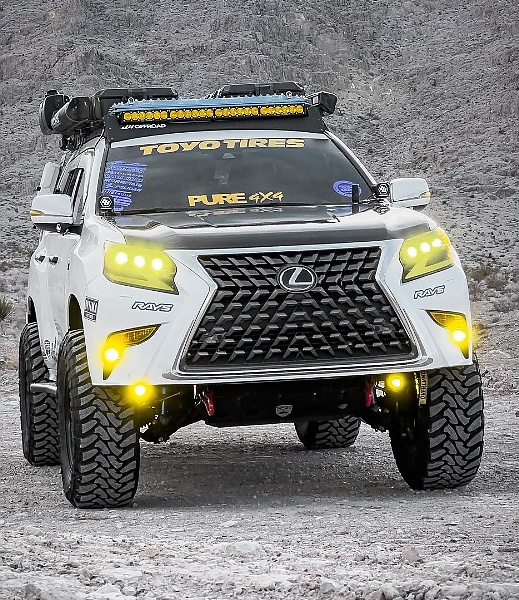 Today's Photos : SEMA-featured Custom 'Pure 4×4' Is A Lexus GX460 On Steroids - autojosh 