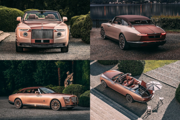 Ultra exclusive RollsRoyce Boat Tail convertible commission floats in   Auto Express