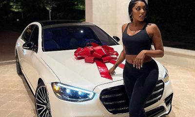 Nigerian Simon Guobadia Buys Mercedes S-Class For Fiancee Porsha Williams As Mothers Day Gift - autojosh