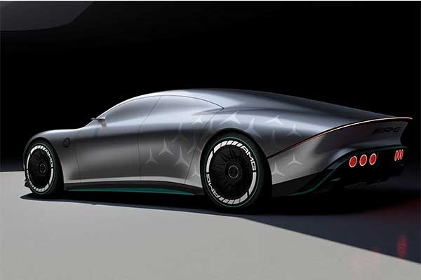 Mercedes Vision AMG Concept Unveiled As A High Performance EV For AMG's Future