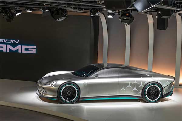 Mercedes Vision AMG Concept Unveiled As A High Performance EV For AMG's Future