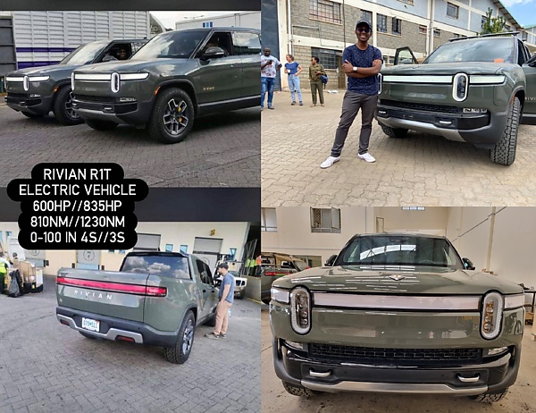 All-electric Rivian R1T Pickup Trucks Arrives In Kenya - The First In Africa - autojosh