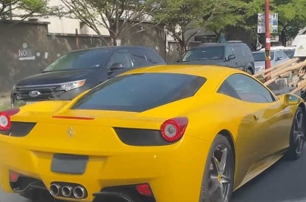 Ferrari 458 Italia Spotted Cruising On The Nigerian Road - autojosh 