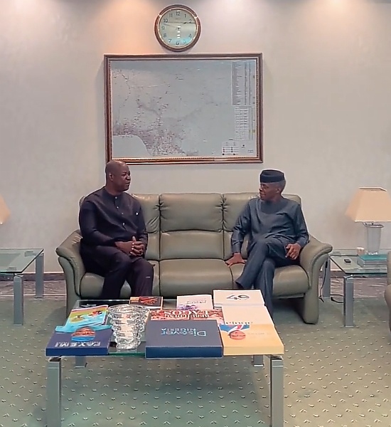 Guinea Bissau Prime Minister Pays Courtesy Visit To VP Osinbajo, Arrives In Armored BMW 7 Series - autojosh 