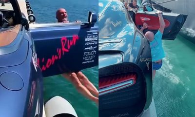 This Guy Does Pull-Ups While Hanging From The Doors Of His Rolls-Royce And Bugatti - autojosh