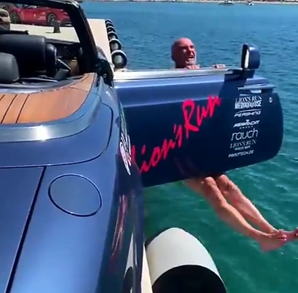 This Guy Does Pull-Ups While Hanging From The Doors Of His Rolls-Royce And Bugatti - autojosh 
