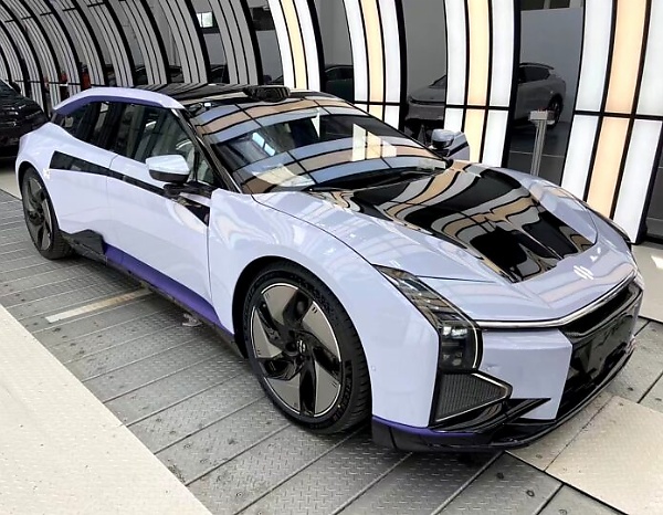 Futuristic HiPhi Z Electric Sedan Coupe Spied Undisguised In China - autojosh 