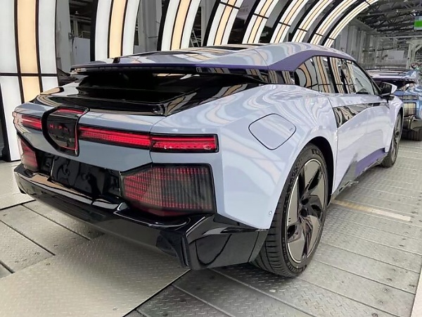 Futuristic HiPhi Z Electric Sedan Coupe Spied Undisguised In China - autojosh 