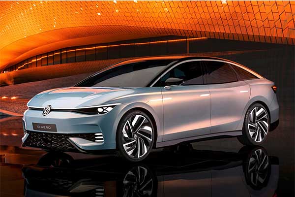 Volkswagen Launches An Electric Luxury Sedan Concept In The I.D Aero