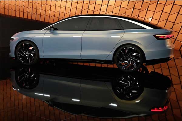 Volkswagen Launches An Electric Luxury Sedan Concept In The I.D Aero