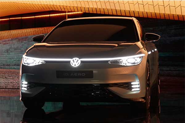 Volkswagen Launches An Electric Luxury Sedan Concept In The I.D Aero