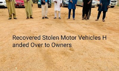 Kano State CP Hand Over 7 Recovered Stolen Vehicles To Owners - autojosh