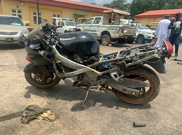 Lagos Warns Power Bike, Dispatch Riders Plying One-way, Set To Crush 250 Power Bikes, Okadas - autojosh 