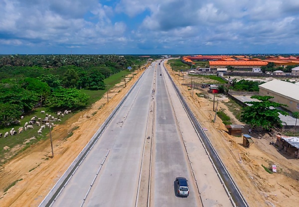 Pictures From The Ongoing 18.7-km, 6-lane Lekki-Epe Expressway Road Project - autojosh 