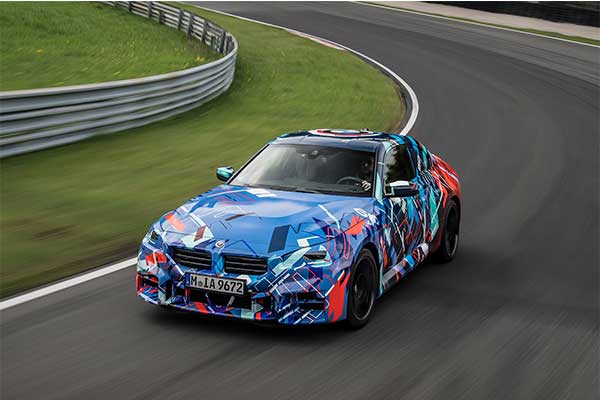 2023 BMW M2 Prototype Caught Testing At The Salzburging Race Track