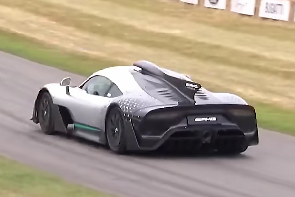Watch As F1-engined Mercedes-AMG One Get Pushed To Its Limit At The Festival of Speed - autojosh 