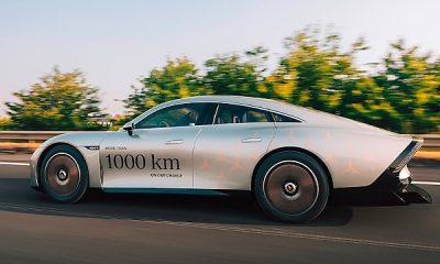 Mercedes Vision EQXX Breaks Own Record, Travels 1,202-km From Germany To UK On A Single Charge - autojosh