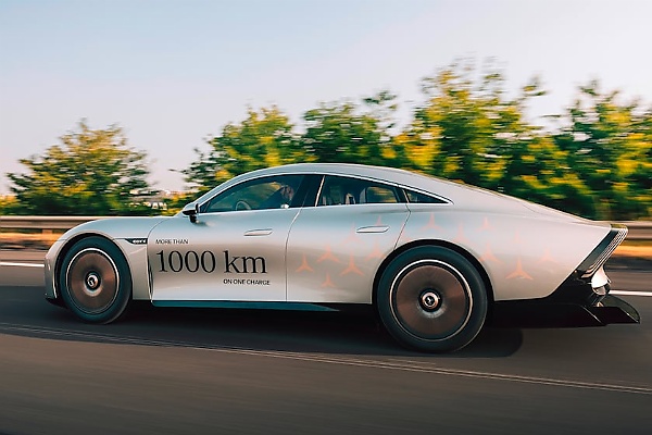 Mercedes Vision EQXX Breaks Own Record, Travels 1,202-km From Germany To UK On A Single Charge - autojosh