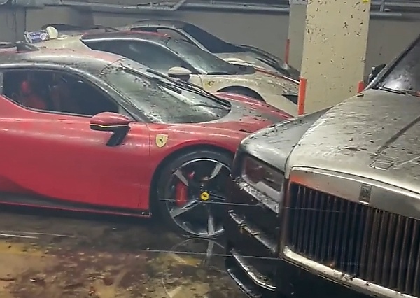 Miami Floodwaters Destroy Underground Garage Full Of Exotic Cars Worth Millions - autojosh 