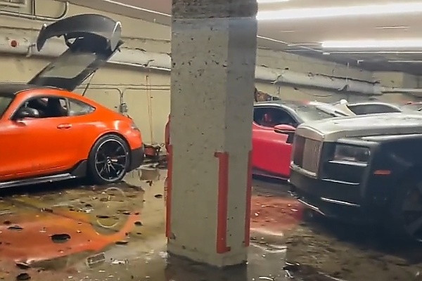 Miami Floodwaters Destroy Underground Garage Full Of Exotic Cars Worth Millions - autojosh 