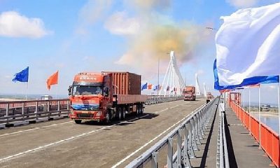 Russia And China Open 1,080-metres Long Cross-border Motorway Bridge As Ties Deepen - autojosh