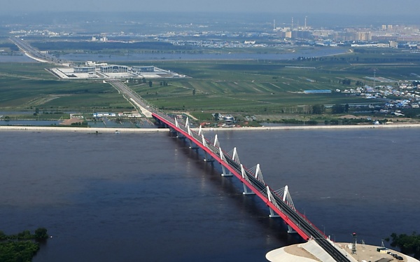 Russia And China Open 1,080-metres Long Cross-border Motorway Bridge As Ties Deepen - autojosh 