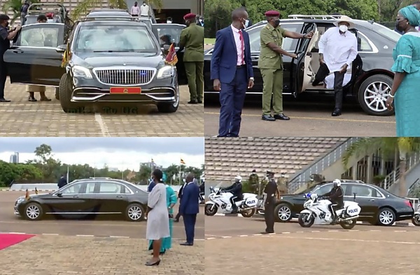 Armored Mercedes-Maybach Limo Joins Uganda President Yoweri Museveni's Fleet - autojosh