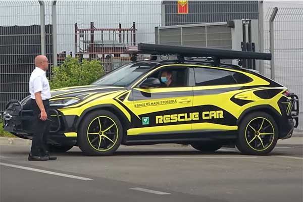 Checkout The Lamborghini Urus Rescue Vehicle That Is Built To Save The Rich