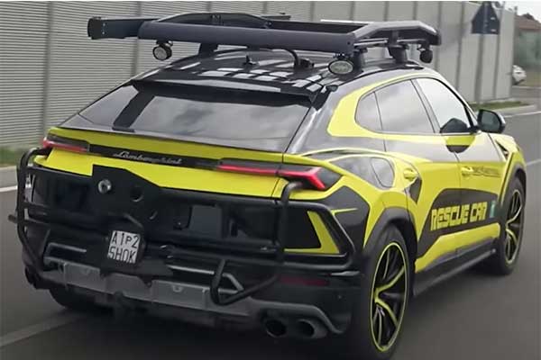 Checkout The Lamborghini Urus Rescue Vehicle That Is Built To Save The Rich
