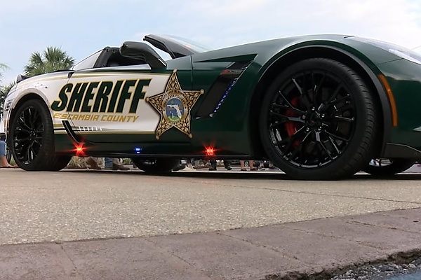 U.S Police Shows Off Its Latest Car, A Chevrolet Corvette Seized From A Felony Suspect - autojosh 