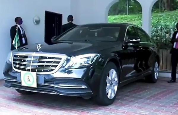 Vice-president Osibanjo And His Armored Mercedes S-Class S550 Official State Car - autojosh 